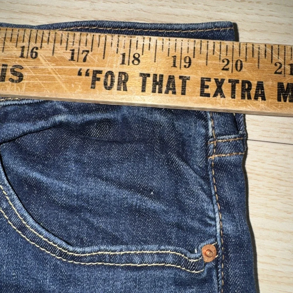 Levis 511 Mens Straight Leg Jeans 44x32 (40x32) Stretch Blue 5 Pocket Dark Wash
